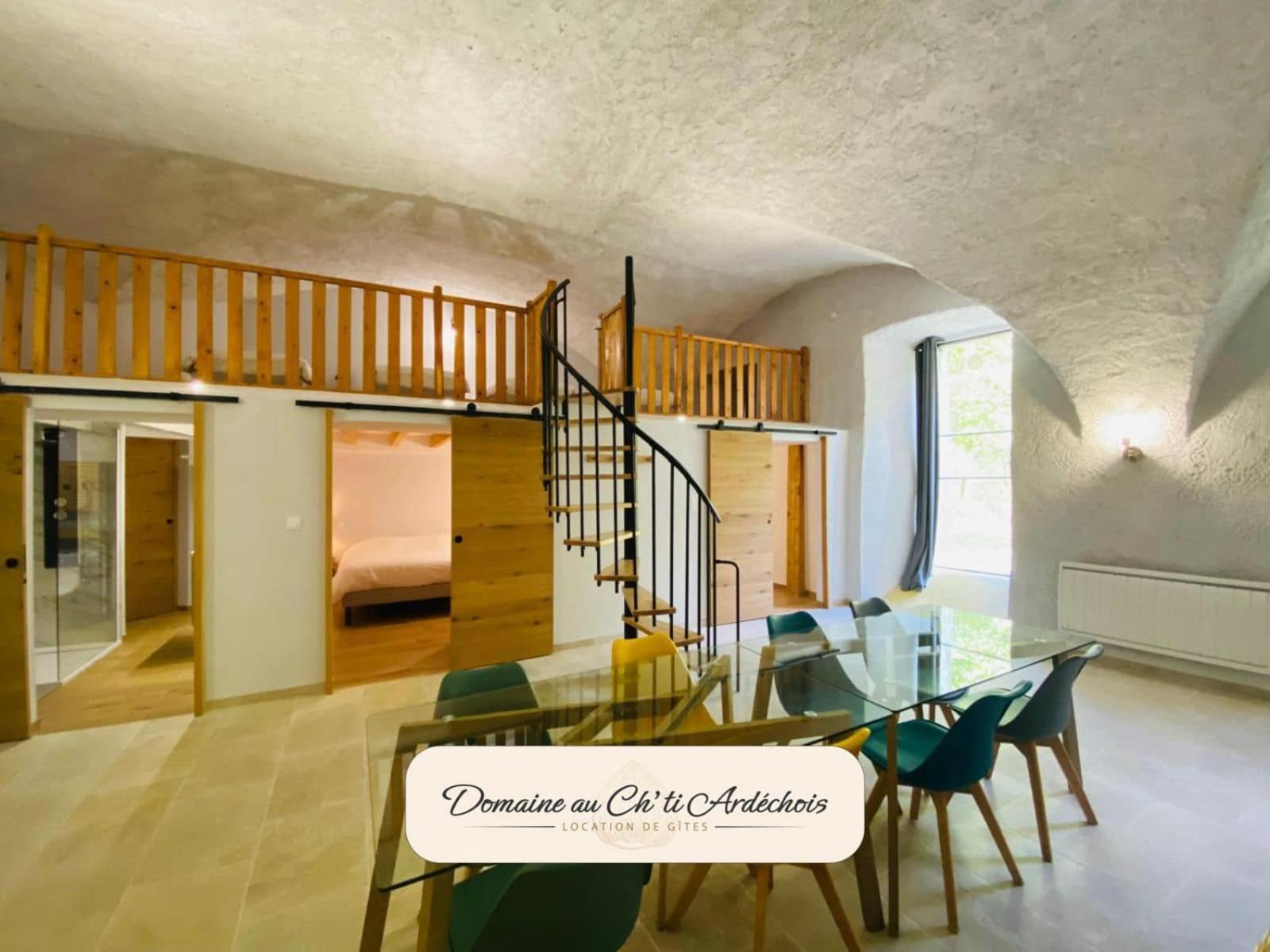 Gite De Groupe - Domaine Au Ch'Ti Ardechois Rochessauve Exteriér fotografie