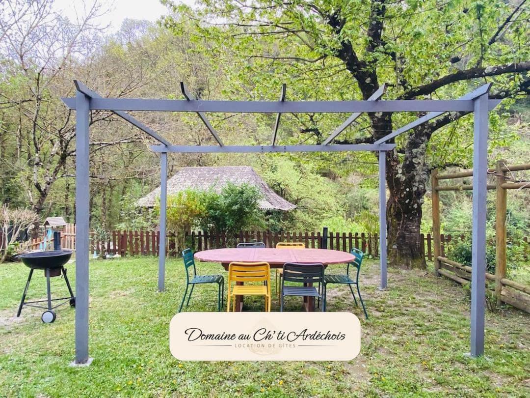 Gite De Groupe - Domaine Au Ch'Ti Ardechois Rochessauve Exteriér fotografie