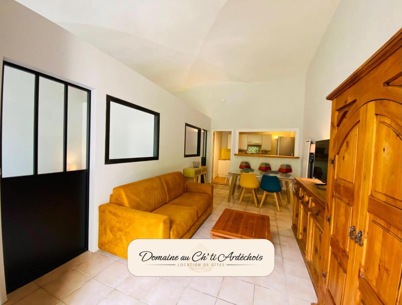 Gite De Groupe - Domaine Au Ch'Ti Ardechois Rochessauve Exteriér fotografie